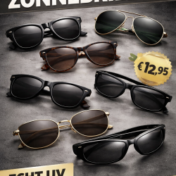 Nieuwe collectie zonnebrillen aanbieding